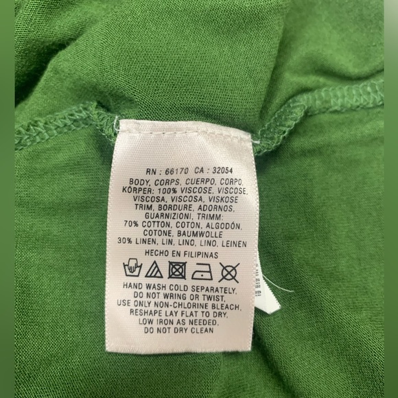 Anthropologie Leifnotes Scalloped Strings Tank Size XS - Picture 6 of 6